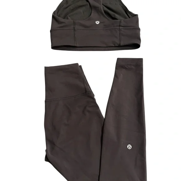 Lululemon Wunder Train Longline Bra - Aligned Leggings- High Waisted - Picture 3 of 5